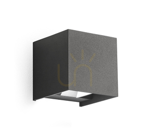 GES1021 Venkovní nástěnné svítidlo Graphite Gea Luce, IP65 small 0