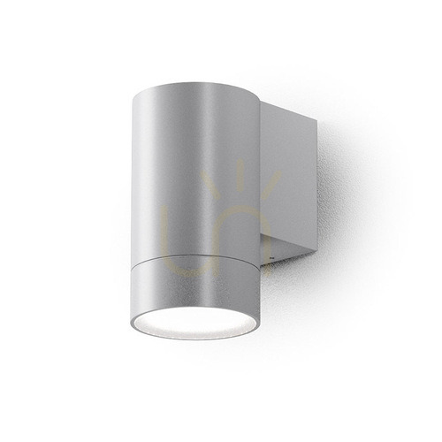 Kontrola GES1062 Stříbrné venkovní nástěnné svítidlo Gea Luce, IP54