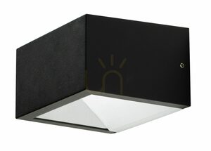 GES1150 Venkovní nástěnné svítidlo Gea Luce v antracitové barvě, IP54 small 0