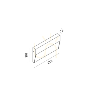 GES1172N Gea Luce IP65 – schodišťové osvětlení small 1