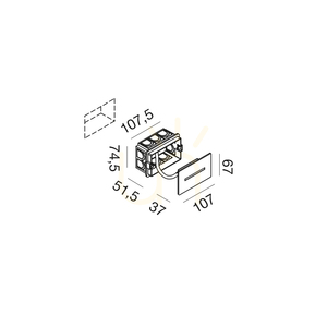 GES2140 Bílé schodišťové osvětlení Gea Luce, IP54 small 1