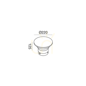 GES2380 Osvětlovací sloup Gea Luce v antracitové barvě, IP65 small 2