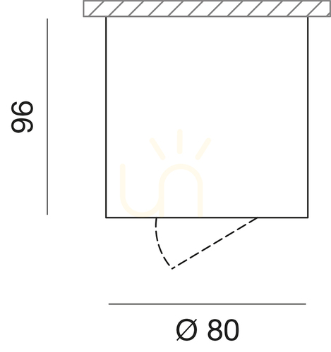 Kontrola Nástěnné svítidlo GFA352 Black od Gea Luce