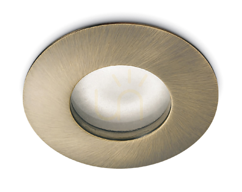 GFA373 Recessed Fixture, Brass, Gea Luce, IP65
