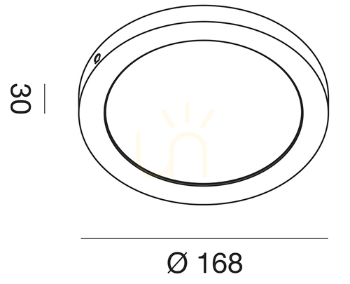 Kontrola Bílé stropní svítidlo GFA761N od Gea Luce