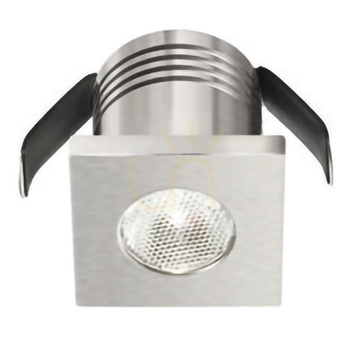 Kontrola Zapuštěné svítidlo GFA902C, stříbrné, Gea Luce