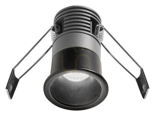 Kontrola Zapuštěné svítidlo GFA1111N, černé, Gea Luce