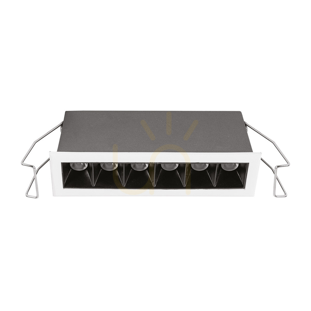 GFA1663 Recessed Light Fixture, White, Gea Luce