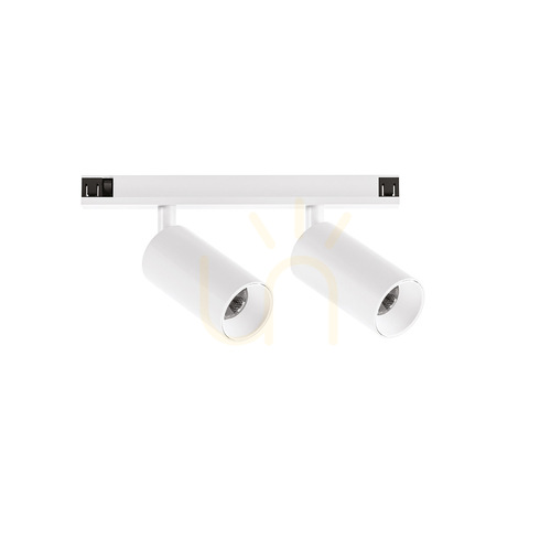Kontrola Bílé LED svítidlo na lištu Gea Luce GFA1820, 2×6 W, 48 V