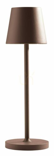 Kontrola GLS031 Venkovní stojací lampa, hnědá, Gea Luce, IP54