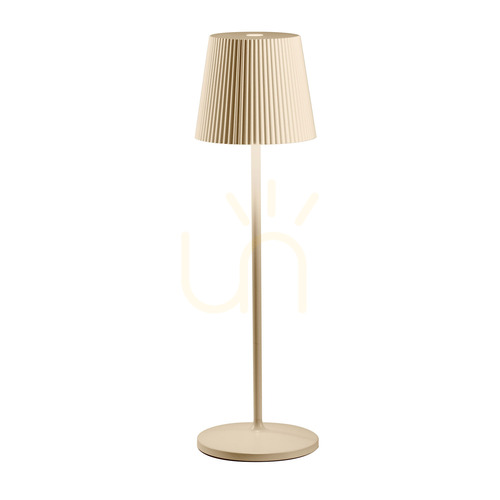 Kontrola GLS050 Béžová venkovní stojací lampa Gea Luce, IP54