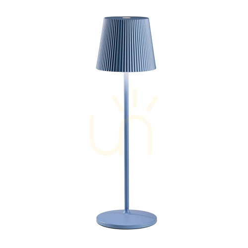 Kontrola GLS054 Modrá venkovní stojací lampa Gea Luce, IP54