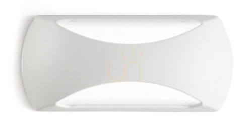 Kontrola GPL252 Bílá venkovní nástěnná svítidla Gea Luce, IP65