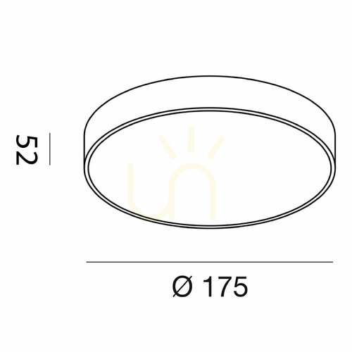 Kontrola Bílé stropní svítidlo GPL260C od Gea Luce
