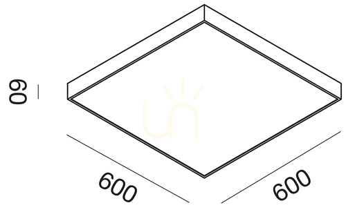 Kontrola Bílé stropní svítidlo GPL312C od Gea Luce