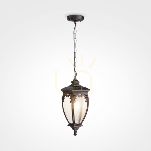 Kontrola Venkovní závěsná lampa FLEUR O414PL-01BZ IP44 Maytoni