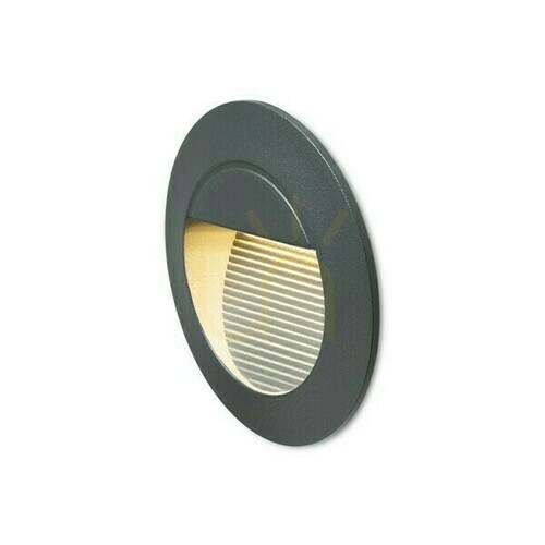 Kontrola Marco 70 Anthracite venkovní vestavné svítidlo 230 V Led 3 W Ip65 3000 K