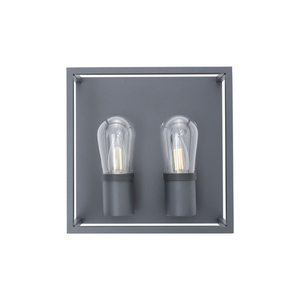 Grafitové venkovní nástěnné svítidlo Nowodvorski MARGOT II 10503 2×E14 LED IP54 small 2