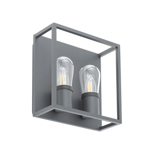 Grafitové venkovní nástěnné svítidlo Nowodvorski MARGOT II 10503 2×E14 LED IP54 small 3