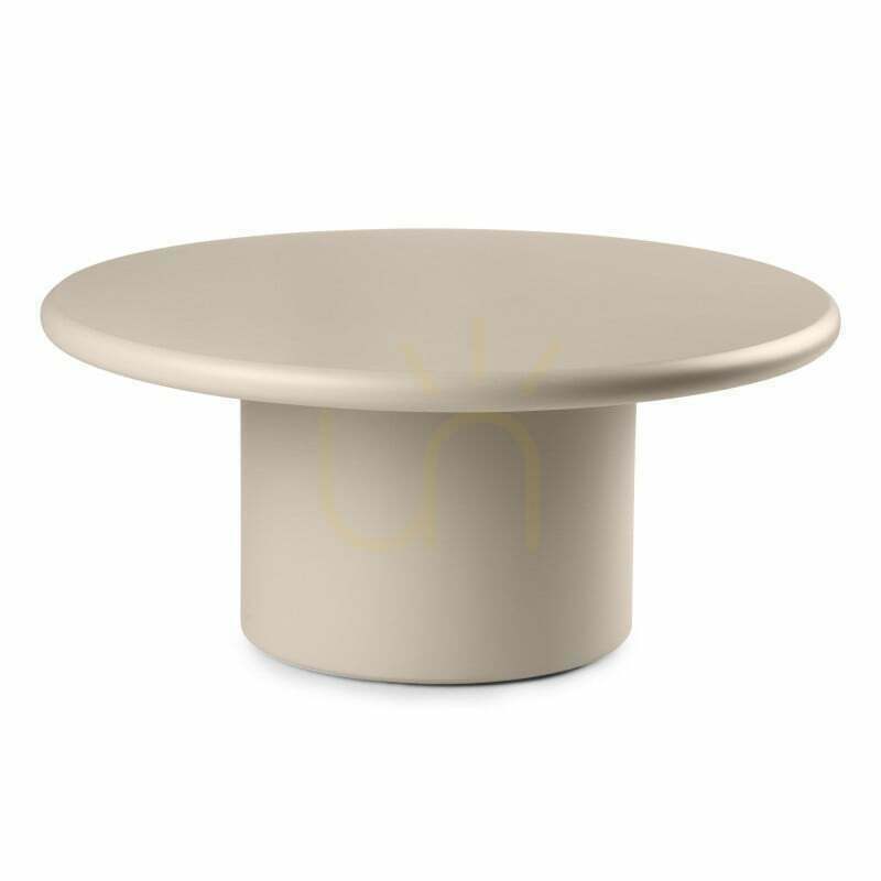 ARDO 80 cm Couchtisch, Dunkelbeige, matt, von Nova Nook