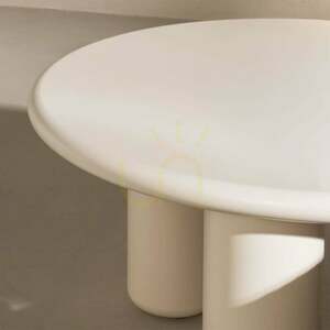 Konferenční stolek TONI 60 cm, krémový, matný, Nova Nook small 3