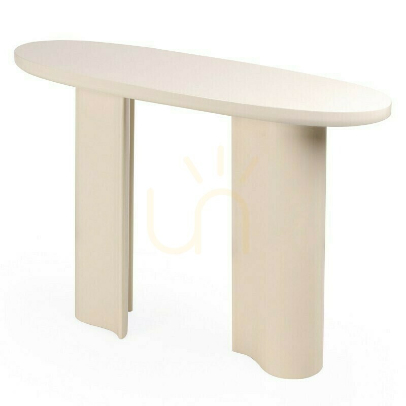 Kontrola Psací stůl/konzole PUREL 120 cm, světle béžová, lesklá, Nova Nook Psací stůl/konzole PUREL 120 cm, světle béžová, lesklá, Nova Nook