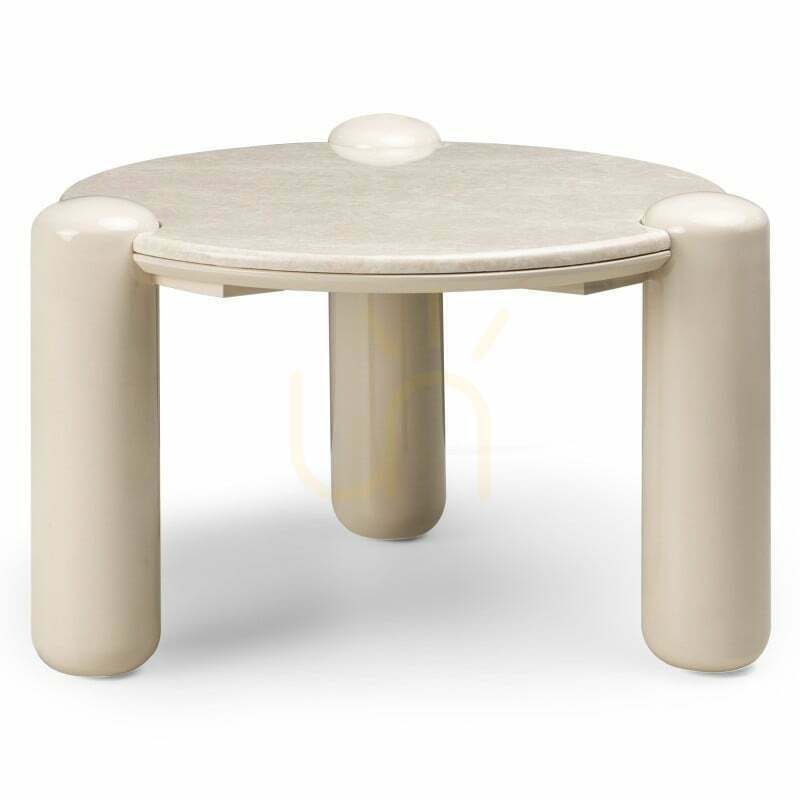Kontrola Konferenční stolek NORREL, 66 cm, světle béžová/mramor, lesklý, Nova Nook Konferenční stolek NORREL, 66 cm, světle béžová/mramor, lesklý, Nova Nook