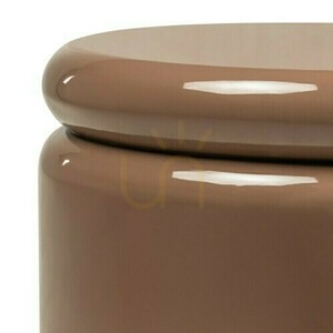 Odkládací stolek UEL, 40 cm, světle hnědý, mocha, lesklý, Nova Nook small 1