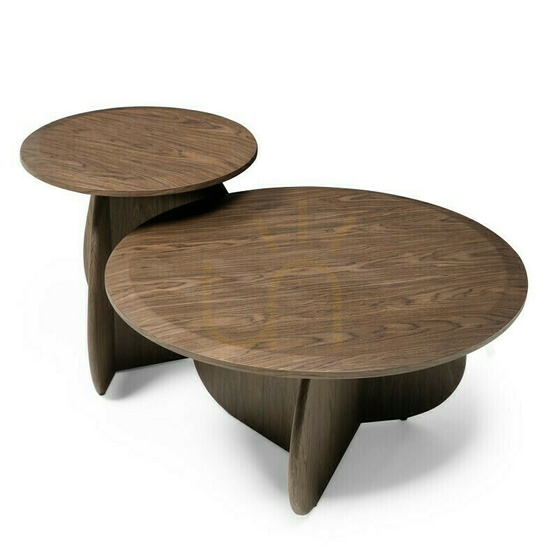 Zobrazit Konferenční stolek OKUN 80 cm, tmavý ořech, Nova Nook Konferenční stolek OKUN 80 cm, tmavý ořech, Nova Nook