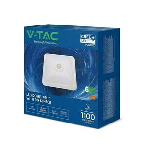Bílé LED stropní svítidlo V-TAC VT-81003 CREE 12 W 1100 lm CCT se senzorem PIR 25 cm small 5