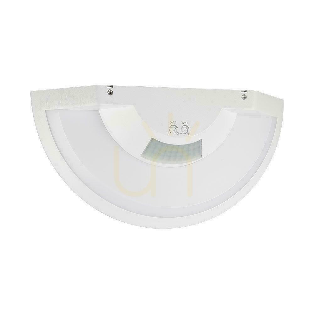 Pohled Stropní LED svítidlo V-TAC 10 W s čipem CREE, snímačem pohybu, bílé, IP54, VT-81005, 4000 K, 1060 lm, 6letá záruka Stropní LED svítidlo V-TAC 10 W s čipem CREE, snímačem pohybu, bílé, IP54, VT-81005, 4000 K, 1060 lm, 6letá záruka