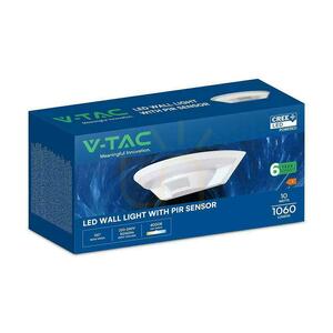 Stropní LED svítidlo V-TAC 10 W s čipem CREE, snímačem pohybu, bílé, IP54, VT-81005, 4000 K, 1060 lm, 6letá záruka 5 Stropní LED svítidlo V-TAC 10 W s čipem CREE, snímačem pohybu, bílé, IP54, VT-81005, 4000 K, 1060 lm, 6letá záruka small 5