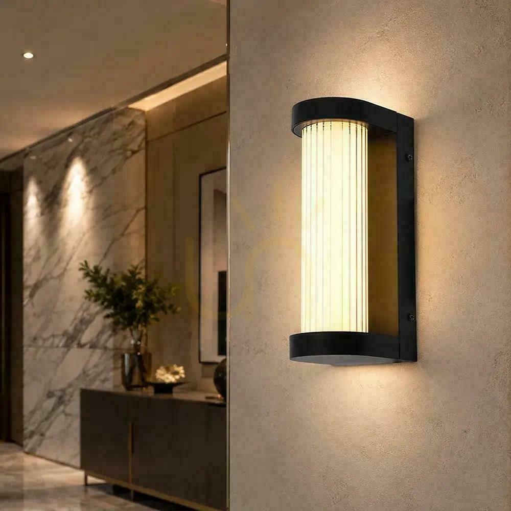Kontrola V-TAC LED 8 W IP44 černé venkovní nástěnné svítidlo VT-10180 3000 K 1100 lm V-TAC LED 8 W IP44 černé venkovní nástěnné svítidlo VT-10180 3000 K 1100 lm