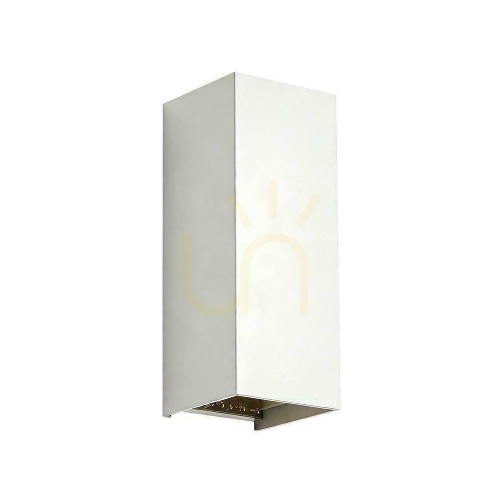 Kontrola Nástěnné svítidlo V-TAC 10 W LED COB, bílé, IP65, nastavení barevné teploty (CCT), VT-120112-W, 2700 K–3200 K–4000 K, 1250 lm Nástěnné svítidlo V-TAC 10 W LED COB, bílé, IP65, nastavení barevné teploty (CCT), VT-120112-W, 2700 K–3200 K–4000 K, 1250 lm