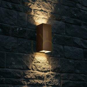 Venkovní nástěnné svítidlo nahoru-dolů V-TAC VT-120112-C 10W LED 1250lm CCT 3v1 IP65 corten small 7