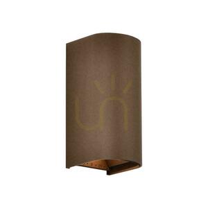 Nástěnné svítidlo V-TAC 10 W LED COB, hnědá barva Corten, IP65, nastavení barevné teploty CCT VT-120113 2700 K–3200 K–4000 K, 1250 lm small 0