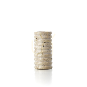 Svíčka BAZAR BIZAR travertinová béžová 12,5 cm small 7