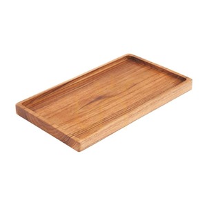 Podnos Bazar Bizar Gormandize teak přírodní 30×18 cm L small 2
