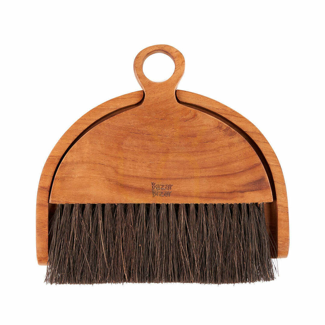 Kvast BAZAR BIZAR trä beige 20x18,5 cm natural