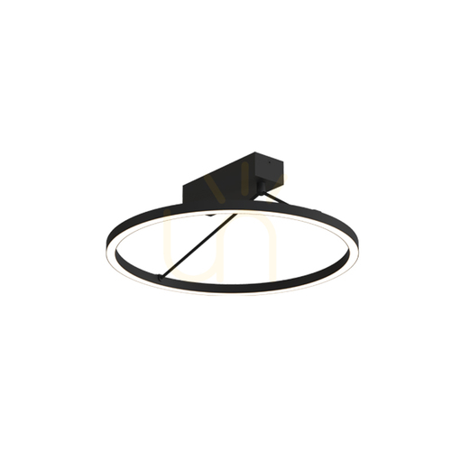 Kontrola Stropní LED svítidlo 26 W, 3000 K, Triac, pískově černé, ZAMBELIS