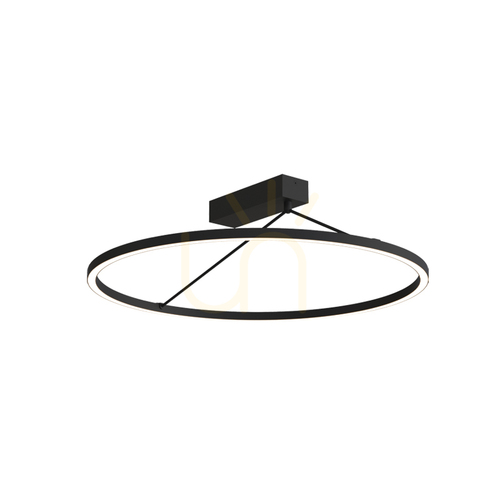 Kontrola Stropní LED svítidlo 42 W, 3000 K, Triac, pískově černé, ZAMBELIS