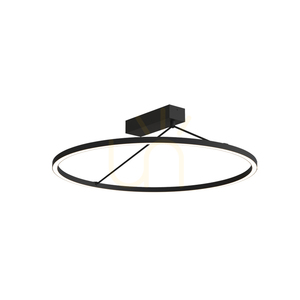 Stropní LED svítidlo 42 W, 3000 K, Triac, pískově černé, ZAMBELIS small 0