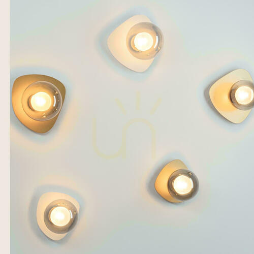 Kontrola Nástěnné svítidlo 1xG9 LED MAX 4 W, matná zlatá – kouřové sklo, ZAMBELIS