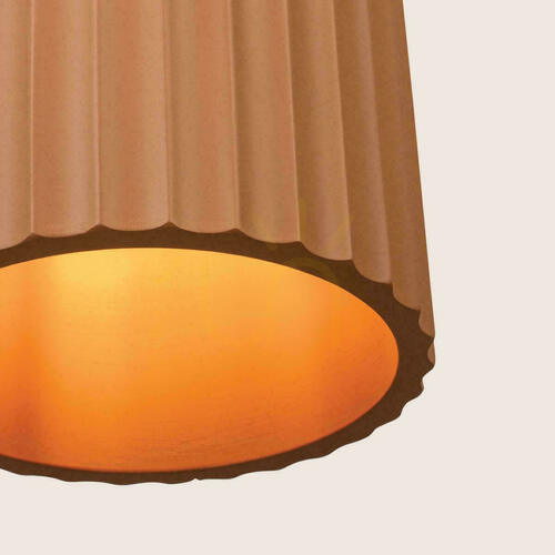 Kontrola Závěsné svítidlo 1xE27 LED MAX 11 W terakota – pískově černá hlína – kov ZAMBELIS