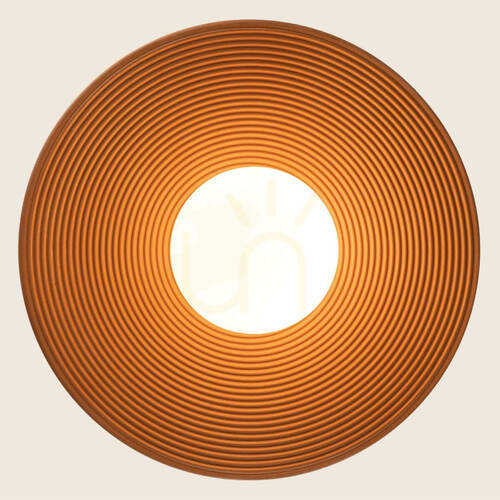 Kontrola Závěsné svítidlo 1xG9 LED MAX 9 W, terakotová hlína – černá – kov – opálové sklo ZAMBELIS