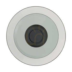Nástěnné LED svítidlo 10 W, 3000 K, pískově černé – kouřové sklo ZAMBELIS small 0