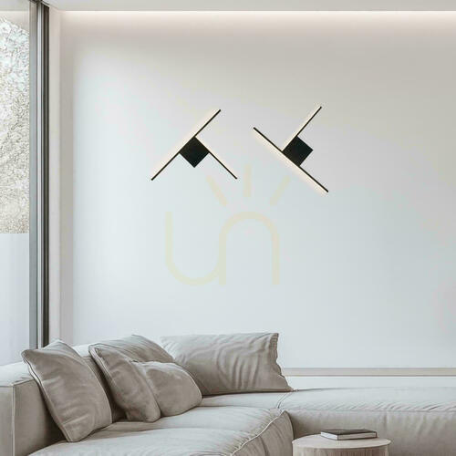 Kontrola Nástěnné LED svítidlo 10 W, 3000 K, Triac, pískově černé, ZAMBELIS