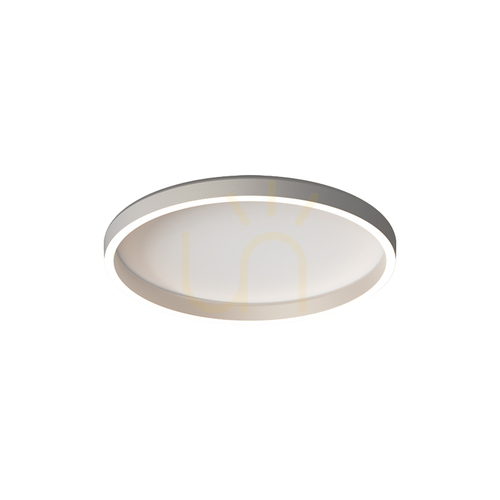 Kontrola Stropní LED svítidlo 27 W, 2700 K–3000 K–4000 K, matná stříbrná, ZAMBELIS