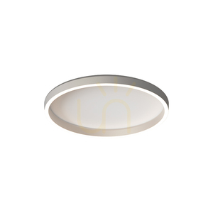Stropní LED svítidlo 27 W, 2700 K–3000 K–4000 K, matná stříbrná, ZAMBELIS small 1