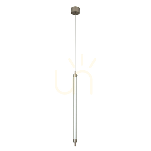 Kontrola Závěsné LED svítidlo 20 W, 3000 K, matná kávová barva, ZAMBELIS